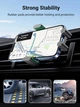 Авто-держатель и беспроводная зарядка UGREEN CD256 15W Wireless Car Charger серый - изображение 4