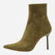 Botki damskie zamszowe Steve Madden Iyanna Bootie SM11002278-375 39 24.6 cm Oliwkowe (8720857114447) - obraz 4