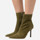 Жіночі ботильйони Steve Madden Iyanna Bootie SM11002278-375 38 23.8 см Оливкові (8720857114430) - зображення 2