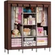 Складна тканинна шафа органайзер Storage Wardrobe 88130, коричнева (№ 58) - зображення 1