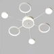 Люстра потолочная светодиодная LED Light House SY-19501/3+3+1 WH D740*H80 126W PULT DU белая - изображение 2