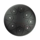 Глюкофон 10" (25см) 8 нот Hluru Huashu THL8-10 Ink Black Carbon Steel Tongue Drum - изображение 1