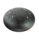 Глюкофон 10" (25см) 8 нот Hluru Huashu THL8-10 Ink Black Carbon Steel Tongue Drum - изображение 3