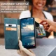Чохол книжка з магнітом Samsung Galaxy A25 A256 CaseMe Sea Green (35392-56) - зображення 5