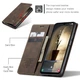 Чохол книжка з магнітом Samsung Galaxy A25 A256 CaseMe Dark Brown (35392-05) - зображення 2