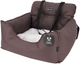 Автокрісло для собак Peppy Buddies Luxury Brown Cozy 53 х 50 х 35 см (6972718667254) - зображення 1