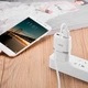 Блок питания - сетевой адаптер 2 порта Hoco C12 2USB белый - изображение 3