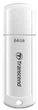 Flash Drive Transcend JetFlash 730 64 GB USB 3.1 White (TS64GJF730) - изображение 1