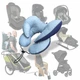 Детская подушка для автокресла, коляски Baby Travel Premium Pillow, (Onario Baby) ART-0000656, Синий - изображение 8