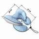 Детская подушка для автокресла, коляски Baby Travel Premium Pillow, (Onario Baby) ART-0000658, Белый - изображение 10