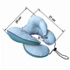 Детская подушка для автокресла, коляски Baby Travel Premium Pillow, (Onario Baby) ART-0000654, Голубой - изображение 10