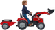 Koparka Falk Massey Ferguson na pedały z przyczepą (3016204010148) - obraz 4