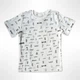 Піжама дитяча (футболка + шорти) ZEYNO&MEMO organic cotton wear (Туреччина) 10 років 140 см Біло-коричневий (0510) - зображення 3