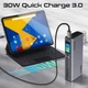 Универсальная мобильная батарея Promate Titan-130 130W 20000mAh Gray - изображение 6