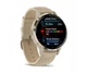 Смарт-годинник Garmin Venu 3S Soft Gold S. Steel Bezel w. French Gray Case and Leather Band (010-02785-55) - зображення 2