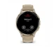 Смарт-годинник Garmin Venu 3S Soft Gold S. Steel Bezel w. French Gray Case and Leather Band (010-02785-55) - зображення 3