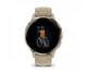 Смарт-годинник Garmin Venu 3S Soft Gold S. Steel Bezel w. French Gray Case and Leather Band (010-02785-55) - зображення 4