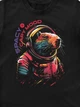 Футболка дитяча Dubhumans Spacy Capy Mood (Капібара) Чорна M (134-140 см) (CAPSP-TK-B-M) - зображення 3