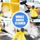 Багатофункціональний електричний ручний пароочисник для дому Steam Cleaner DF-A001 потужністю 1000 Вт з різними насадками - зображення 10