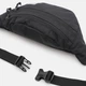 Сумка на пояс бананка мужская тканевая Jack Wolfskin Konya Hipbag 8007801-6000 Черная (4064993996968) - изображение 4