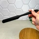 Силіконовий кондитерський шпатель 24*2.5 см Чорний - зображення 3