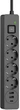 Сетевой фильтр-удлинитель ColorWay 4 розетки/3USB (2USB-A + 1 TYPE-C) (24 Вт) 2 м Black (CW-CHE432PDB) - изображение 3
