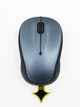Миша Logitech M325 Wireless, Light Silver, Refurbished - зображення 1