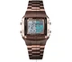 Мужские наручные спортивные часы Skmei 1381 Illuminator Темный кофе - изображение 2