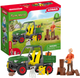 Ігровий набір із фігурками Schleich Farm World Working In The Forest (4059433761930) - зображення 2