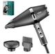 Фен для волос VGR V-451 Professional Salon Hair Dryer Black 2000 Вт с ионизацией 3 насадки - изображение 5
