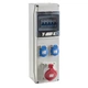 Щит з розетками 2xSchuko, 32A 4P, IDE CSN6PT/RR на 6 модулів IP44 SV6305/P захист (2xС16/1 6kA, C32/3 6kA) - зображення 1
