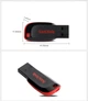 USB флеш накопитель SanDisk 64GB CZ50 Cool Blade USB2.0 с защитой SanDisk SafeTM - изображение 2