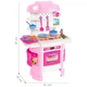 Ігровий набіргр Кухня Technok Toys 6696 підсвічування звук пар аксесуари - изображение 3