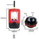 Бездротовий ехолот Fish Finder XJ-01 I для риболовлі з кольоровим екраном - зображення 3