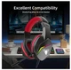 Игровые наушники с микрофоном Jedel GH269 RGB 7.1 Channel Balck-Red - изображение 4