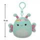 М'яка іграшка на кліпсі Squishmallows Метелик Рейна 9 см (SQCP00181) - зображення 2