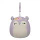 М'яка іграшка на кліпсі Squishmallows Білка Сідні 9 см (SQCP00180) - зображення 1