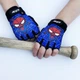 Рукавички велосипедні Sporty безпалі дитячі спортивні Spidey Blue L - зображення 6