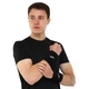 Напульсники спортивні махрові для тренувань баскетболу Joma 400300-P04 2шт Black-White - зображення 4