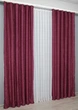Комплект готовых штор VR-Textil Лен Саванна № 571ш Бордовый 150х270 см 2 шт (30-337) - изображение 4