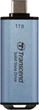 Зовнішній SSD накопичувач 1 TB Transcend ESD300 Blue (TS1TESD300C) - зображення 2