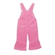 Полукомбинезон вельвет для девочки Hawk Kids COL30238 116 см Розовый - изображение 2