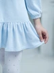 Детское платье для девочки Ласточка 24_2034 122 см Бледно-голубое (ROZ6501037221) - изображение 5