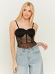 Боди-белье женское Tally Weijl SBOPAVERONA-HH XS Черное (7612950038359) - изображение 1