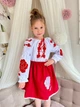 Костюм вишиванка для дівчинки Троянди 116 - изображение 3