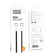 Кабель HOCO Source 60W charging data Cable Type-C to Type-C X104 |2M| чорний - зображення 3
