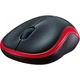 Мышь компьютерная Logitech M185 беспроводная 1000dpi Черный с красным (910-002237) - изображение 3