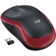 Мышь компьютерная Logitech M185 беспроводная 1000dpi Черный с красным (910-002237) - изображение 5