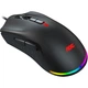 Мышь компьютерная игровая AOC GM530B проводная 1.8 м с подсветкой 100-16000 dpi Черный - изображение 2