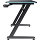 Стіл комп'ютерний геймерський Trust GXT 709 Luminus підсвічування RGB LED 120x60 см Чорний (25184_TRUST) - зображення 5